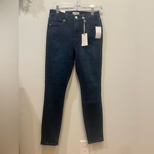 Good American Dark Wash Good Legs Skinny Jeans